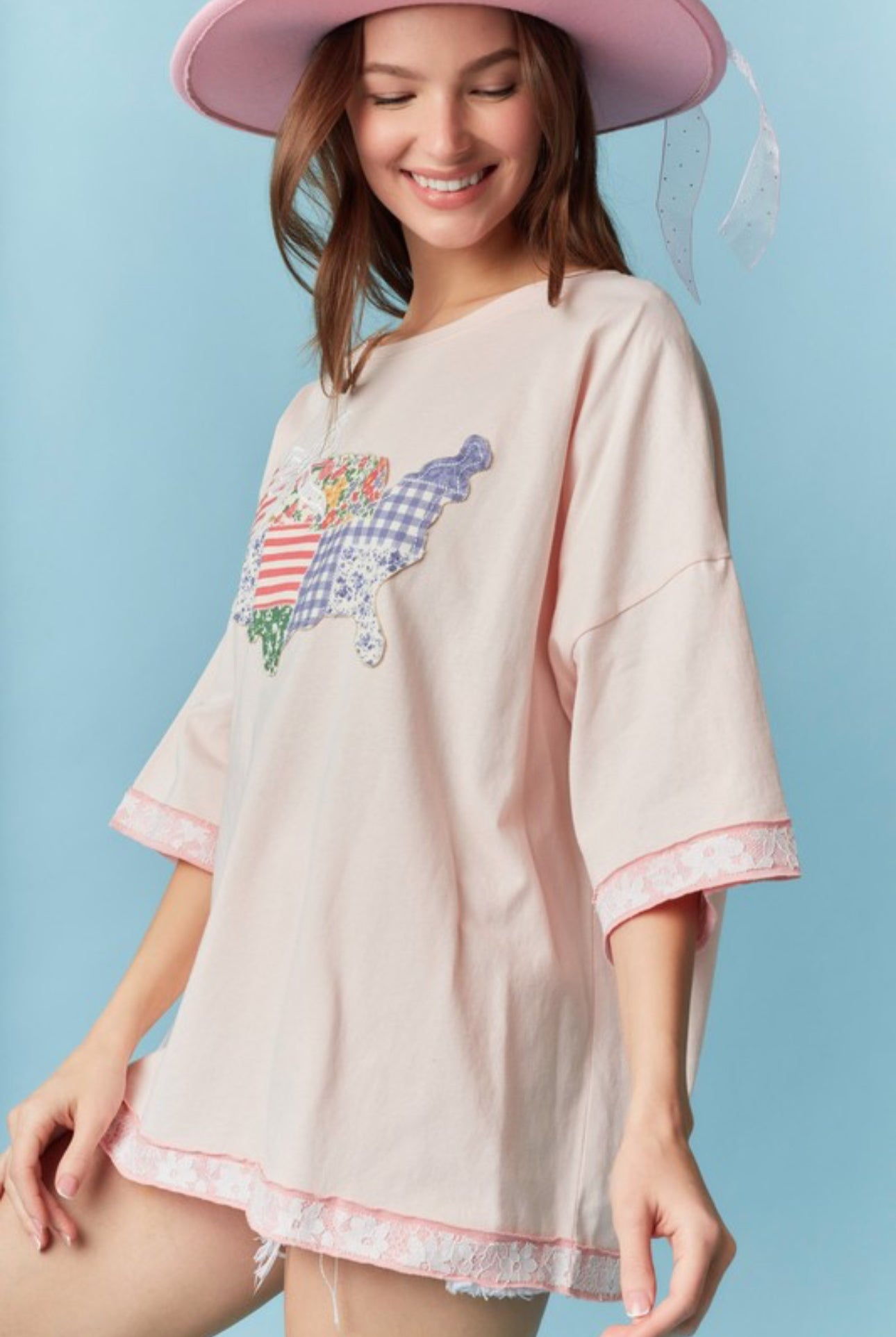 America the Beautiful Blush Top