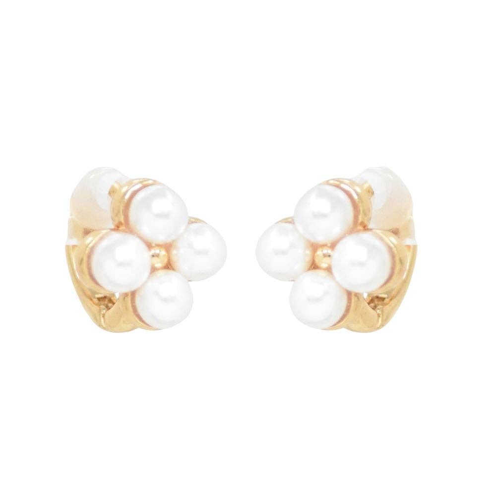 Southern Bloom Collection - Pearl Clover Huggie