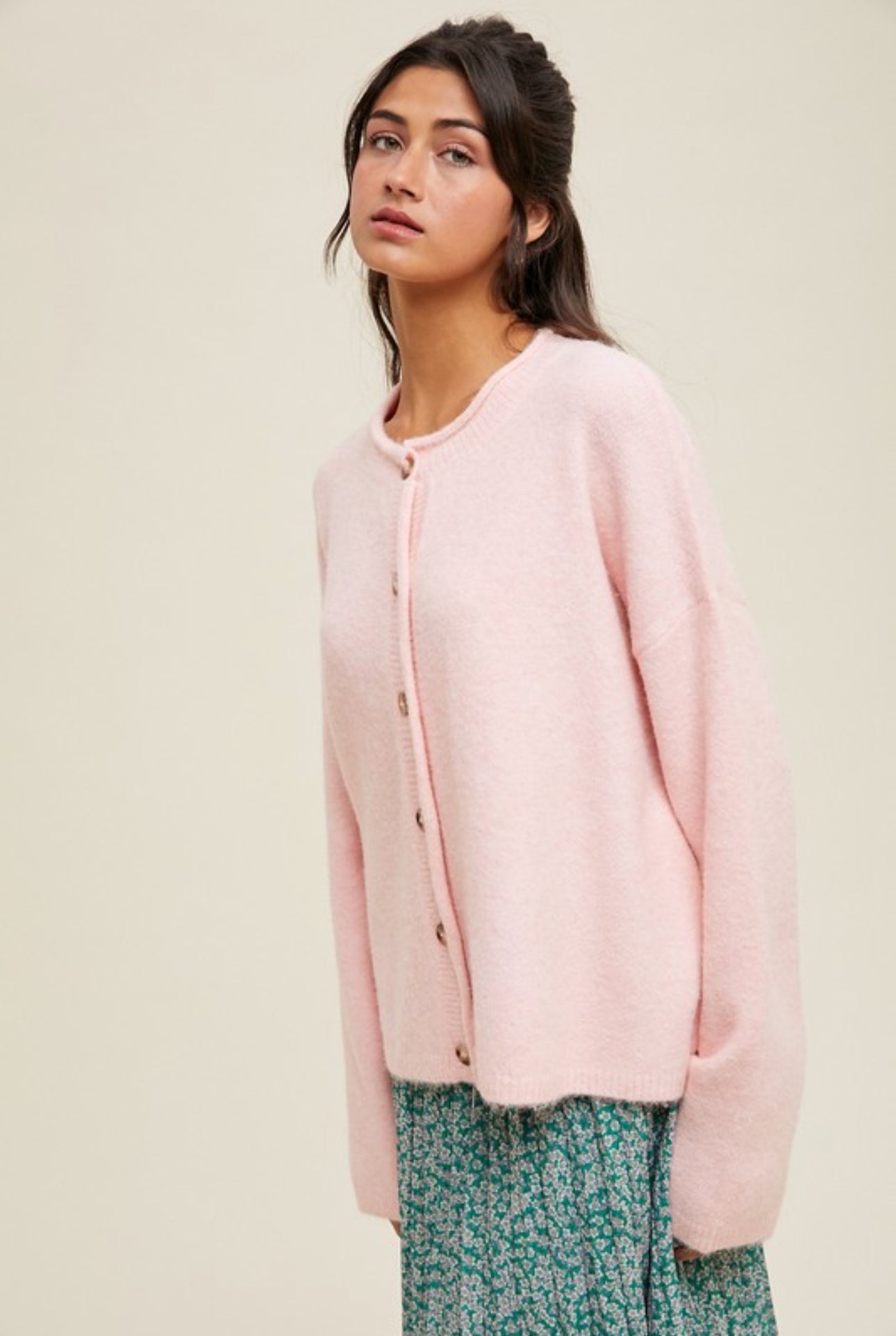 Ballet Pink Cardigan