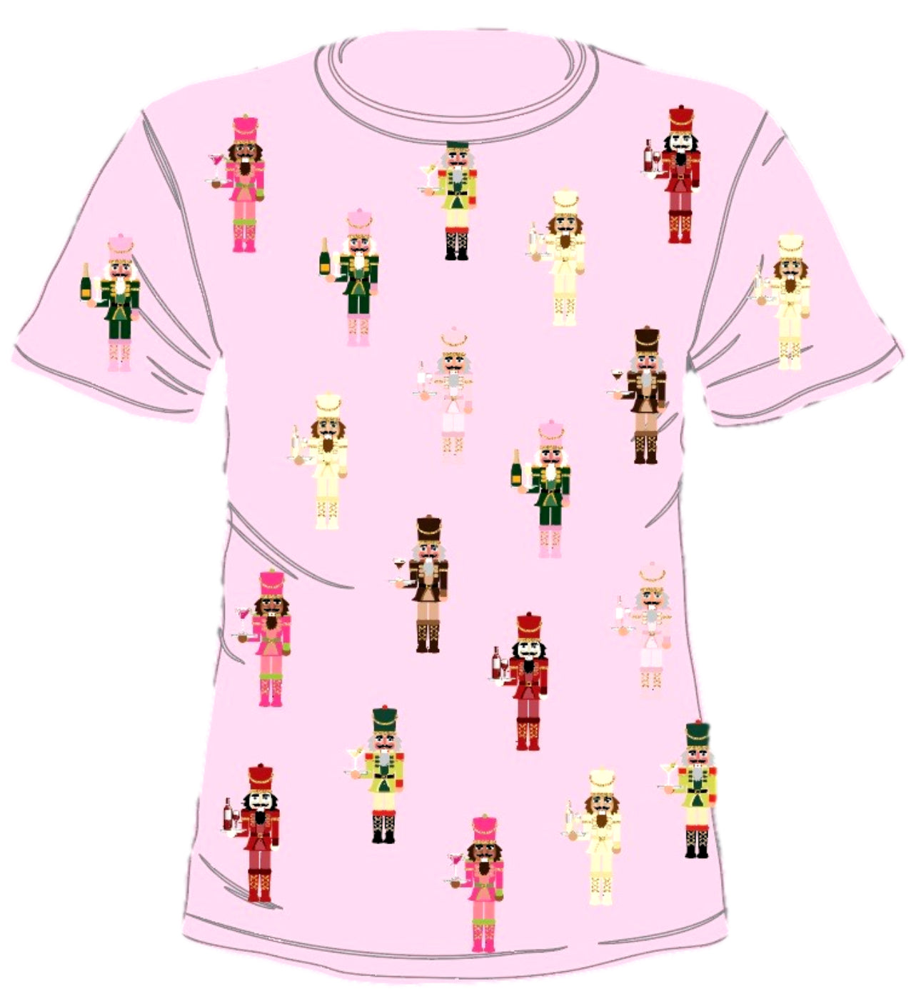 Light Pink Nutcracker Tee