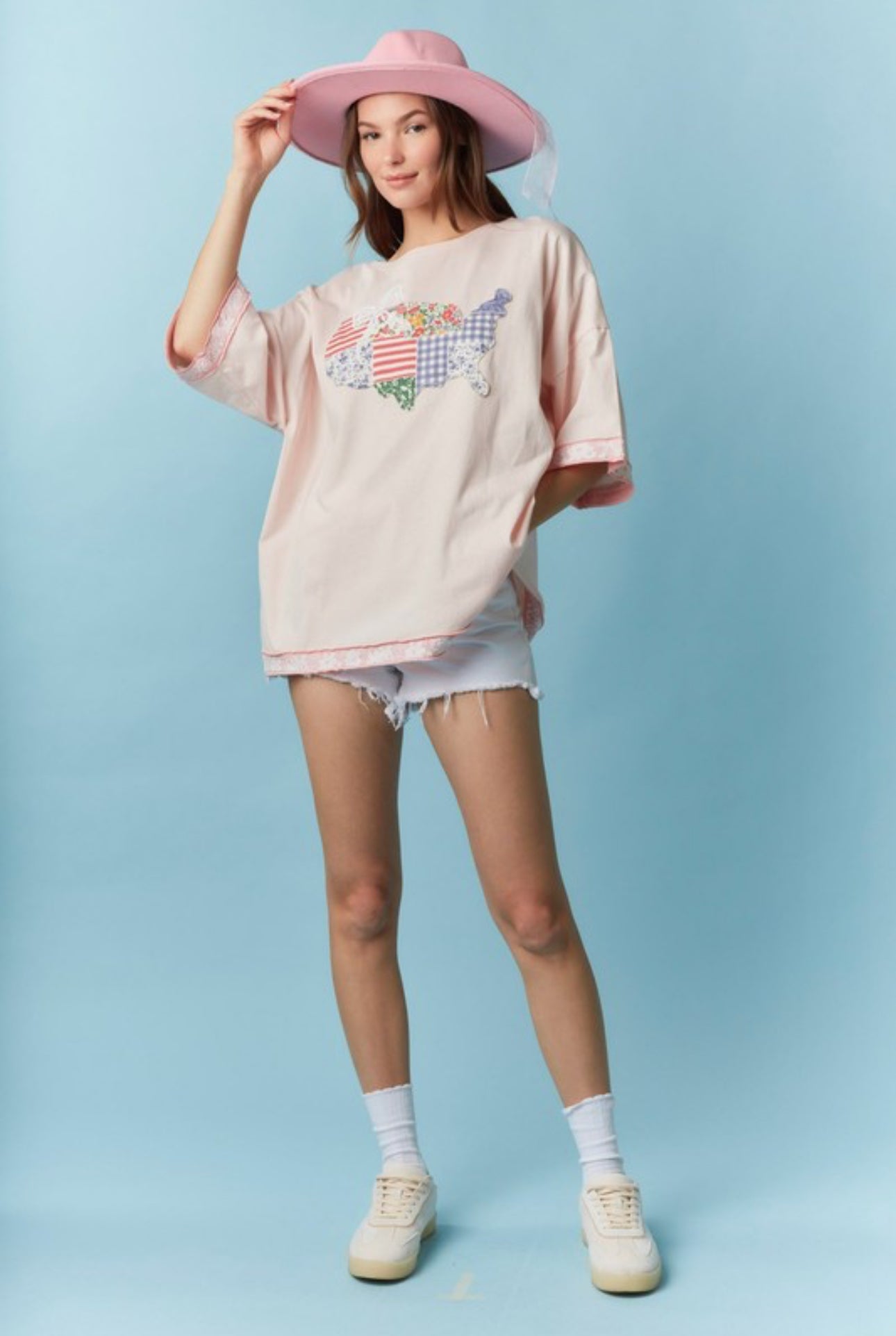 America the Beautiful Blush Top