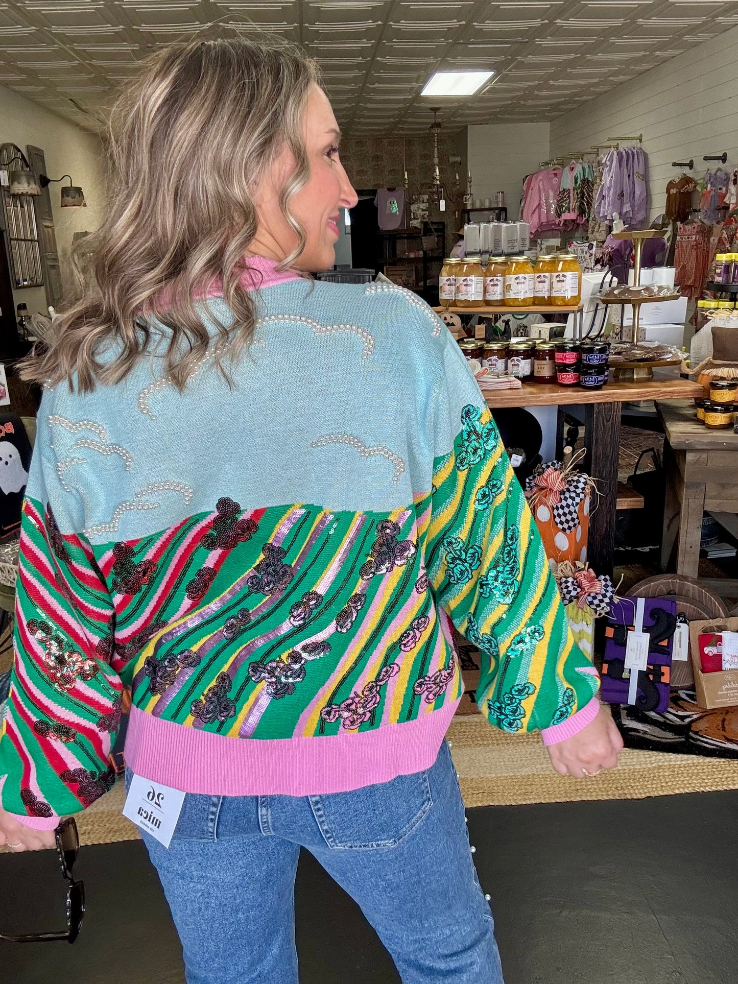Yellow Brick Road to Oz Cardigan Licensed