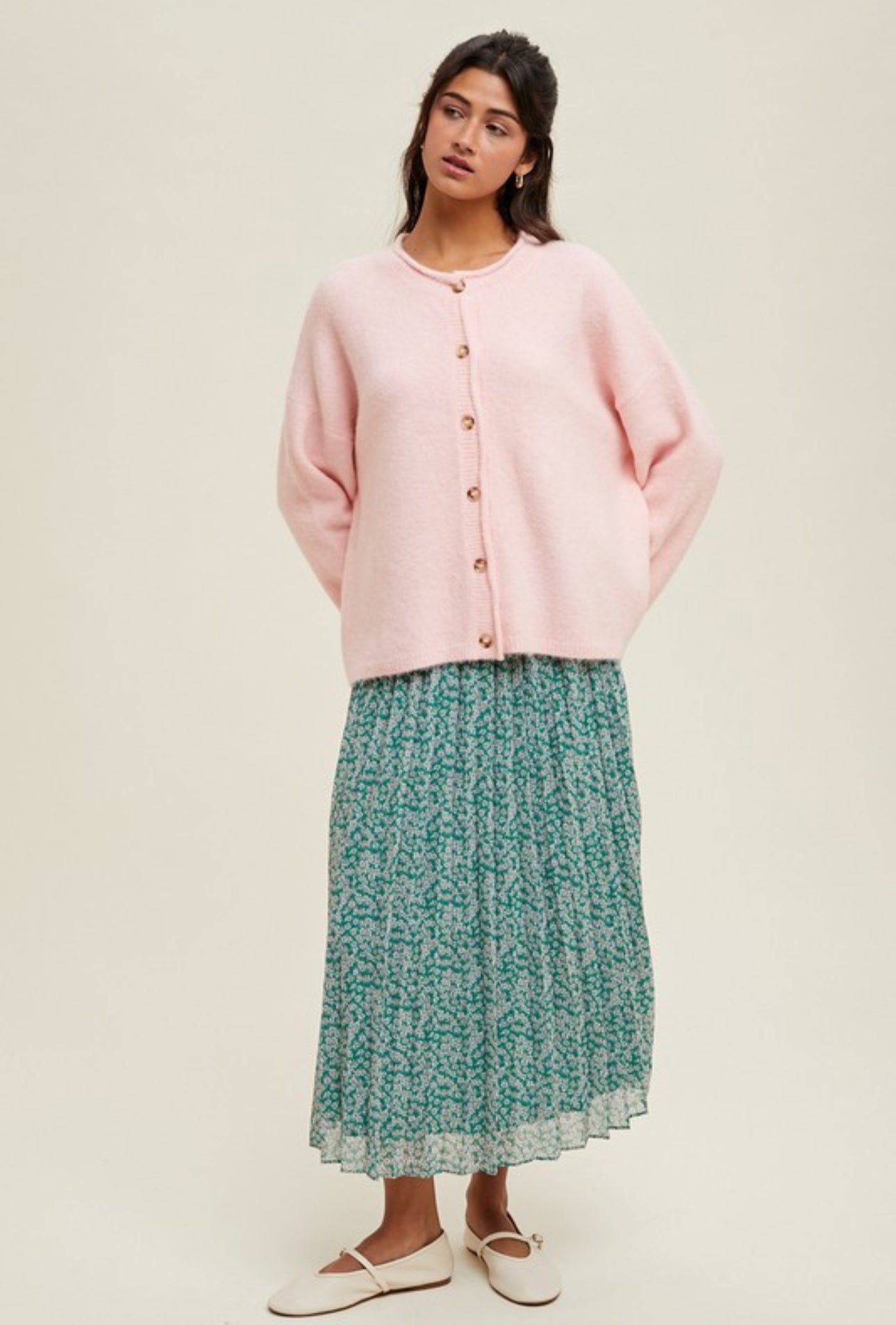 Ballet Pink Cardigan
