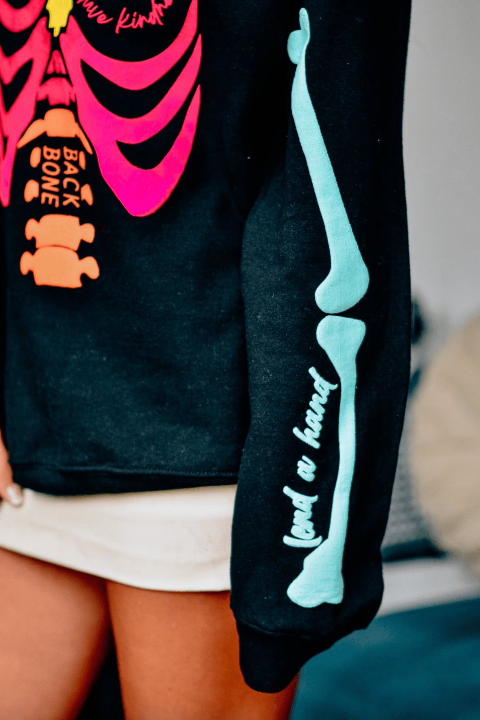 Neon Skelly Sweatshirt