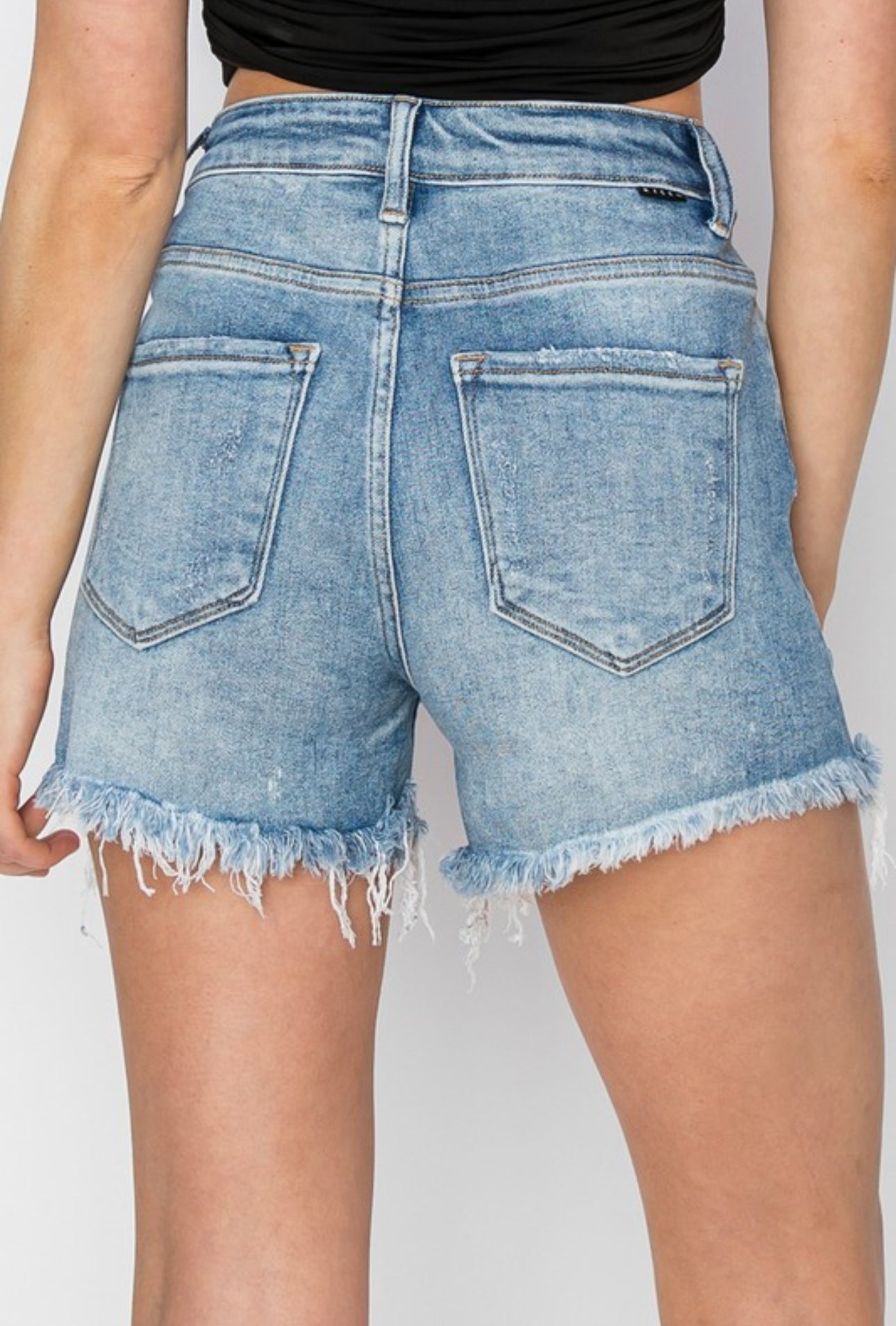 Double Dare Risen Denim Shorts