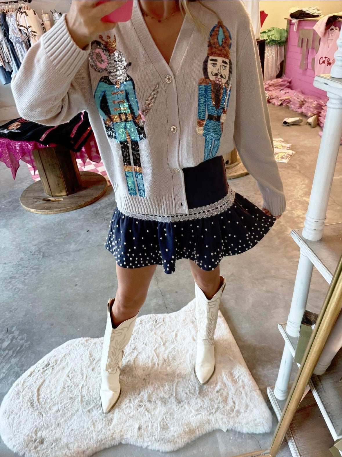 Traditional Nutcracker Cardi