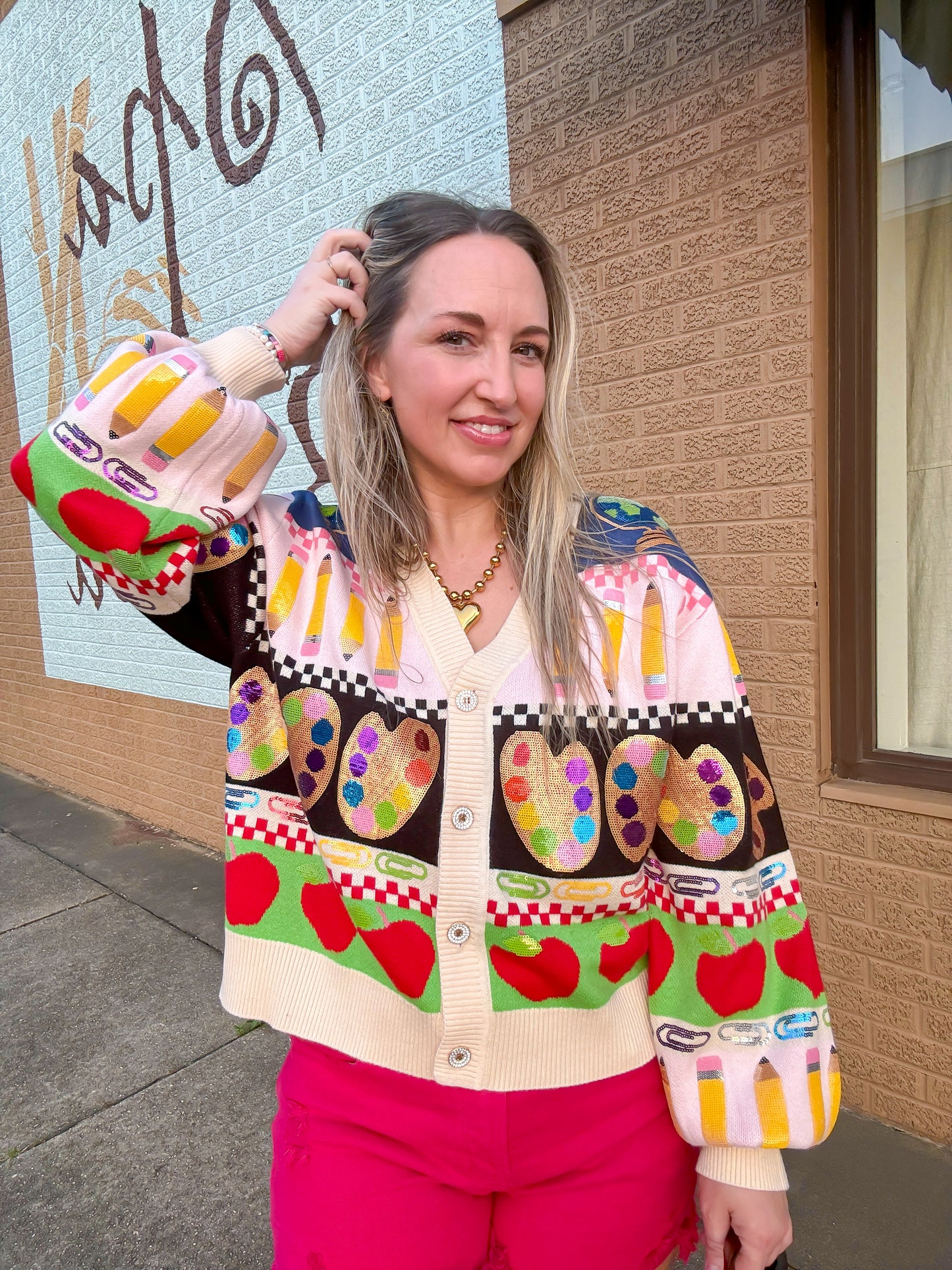 Teacher Icon Cardigan