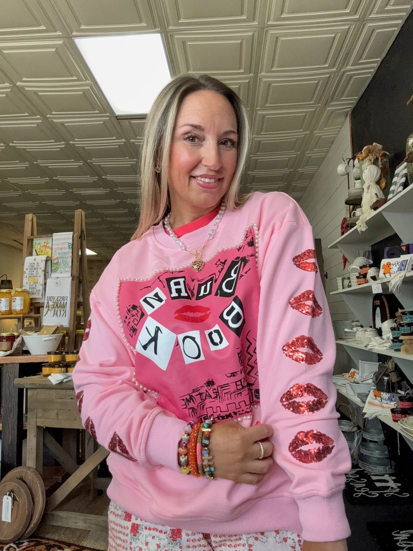 Sparkly Burn Book Sweatshirt