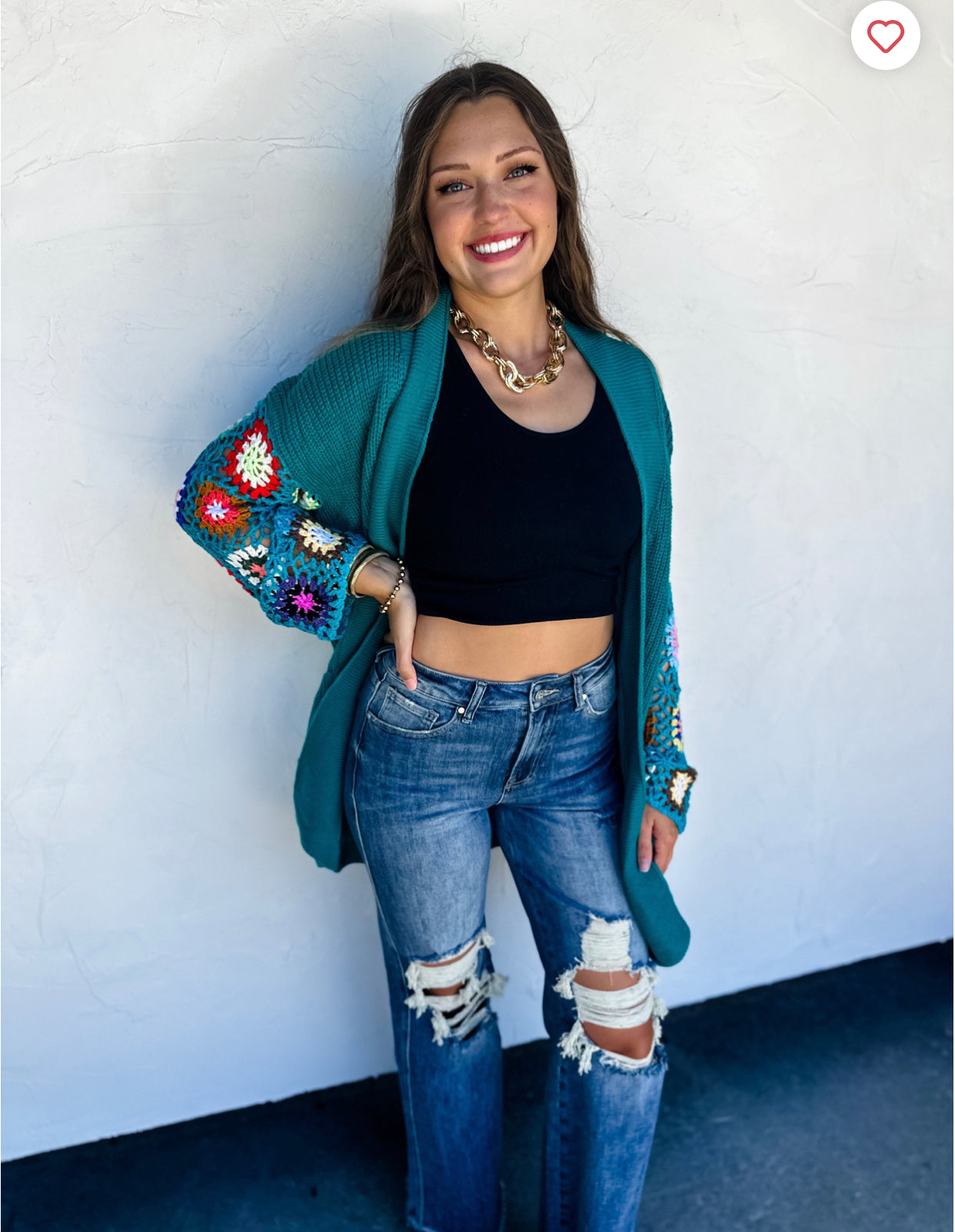 Indie Crochet Cardigan