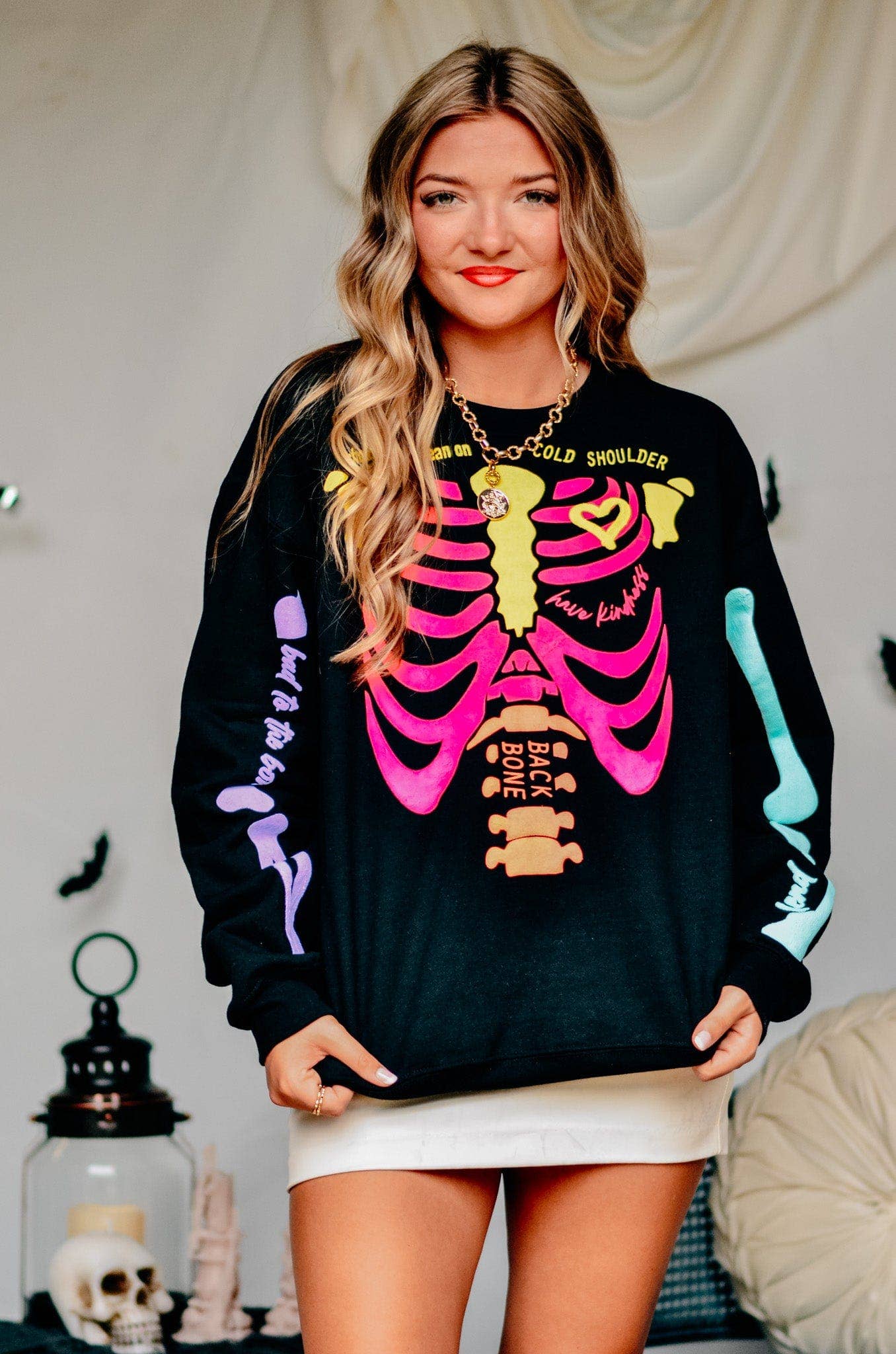 Neon Skelly Sweatshirt