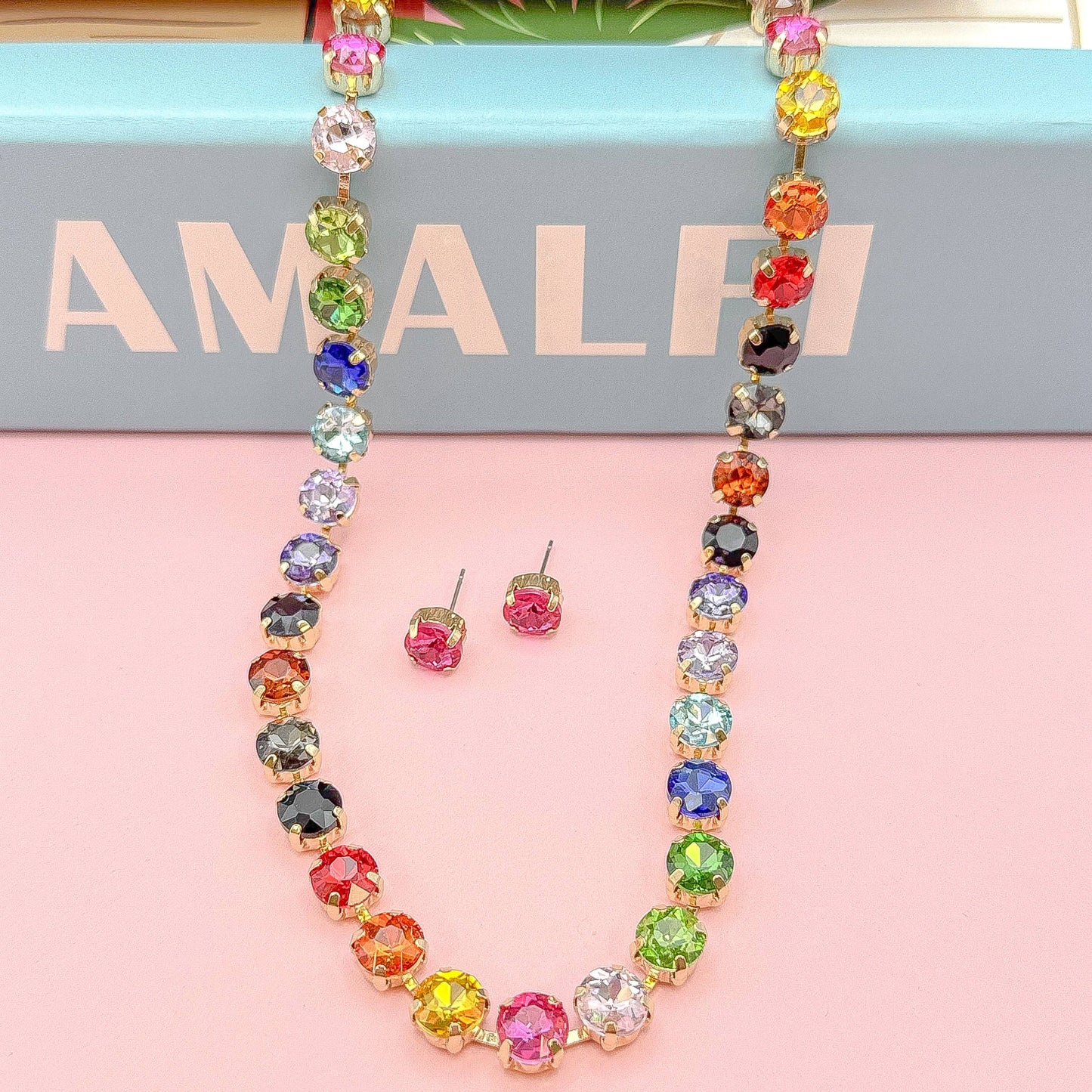 Disco Skittles Necklace Set Preorder