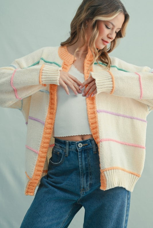 Tangerine Twist Cardigan