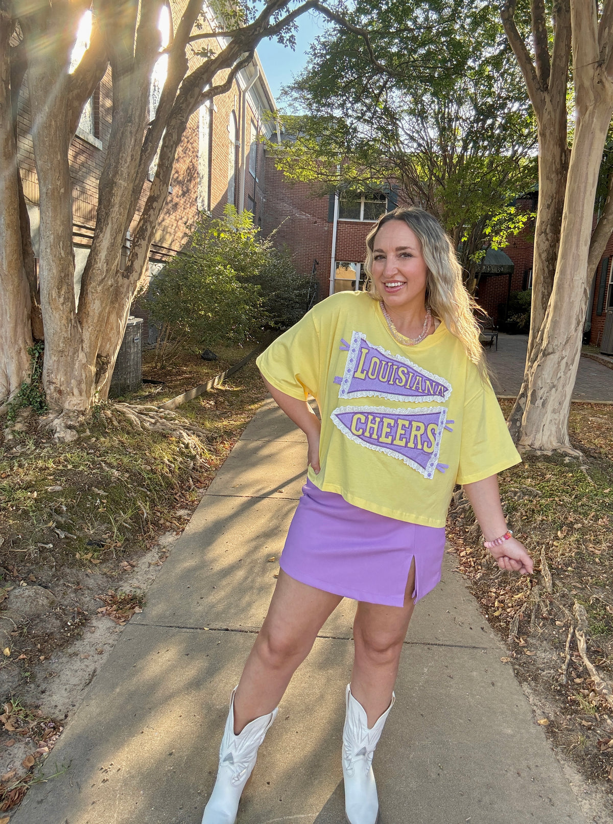 Lavender Haze Skort