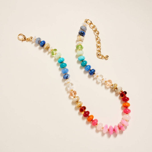 Rainbow Bead Necklace