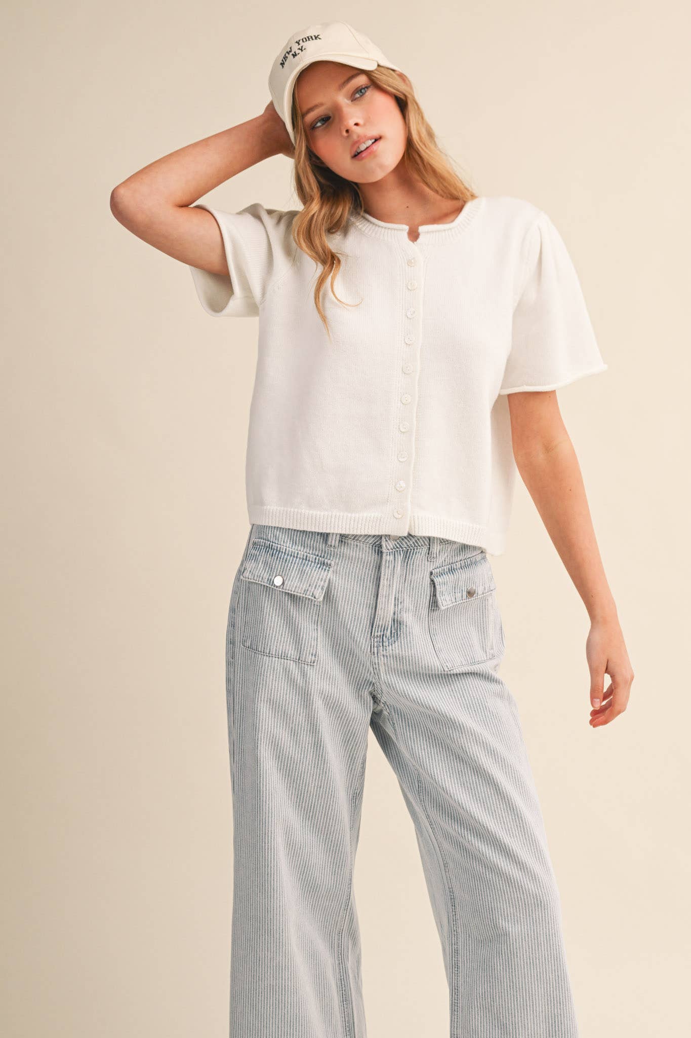 Short Sleeve Cardigan