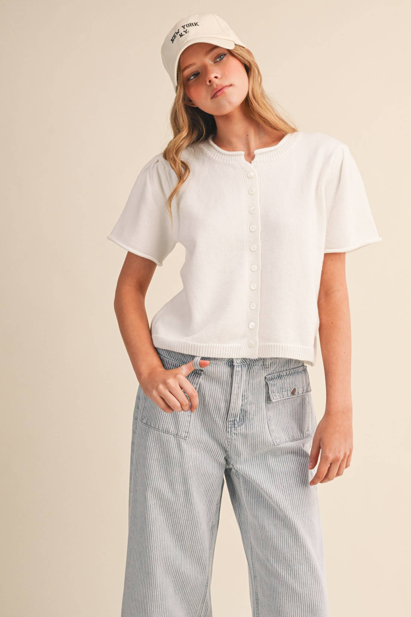 Short Sleeve Cardigan