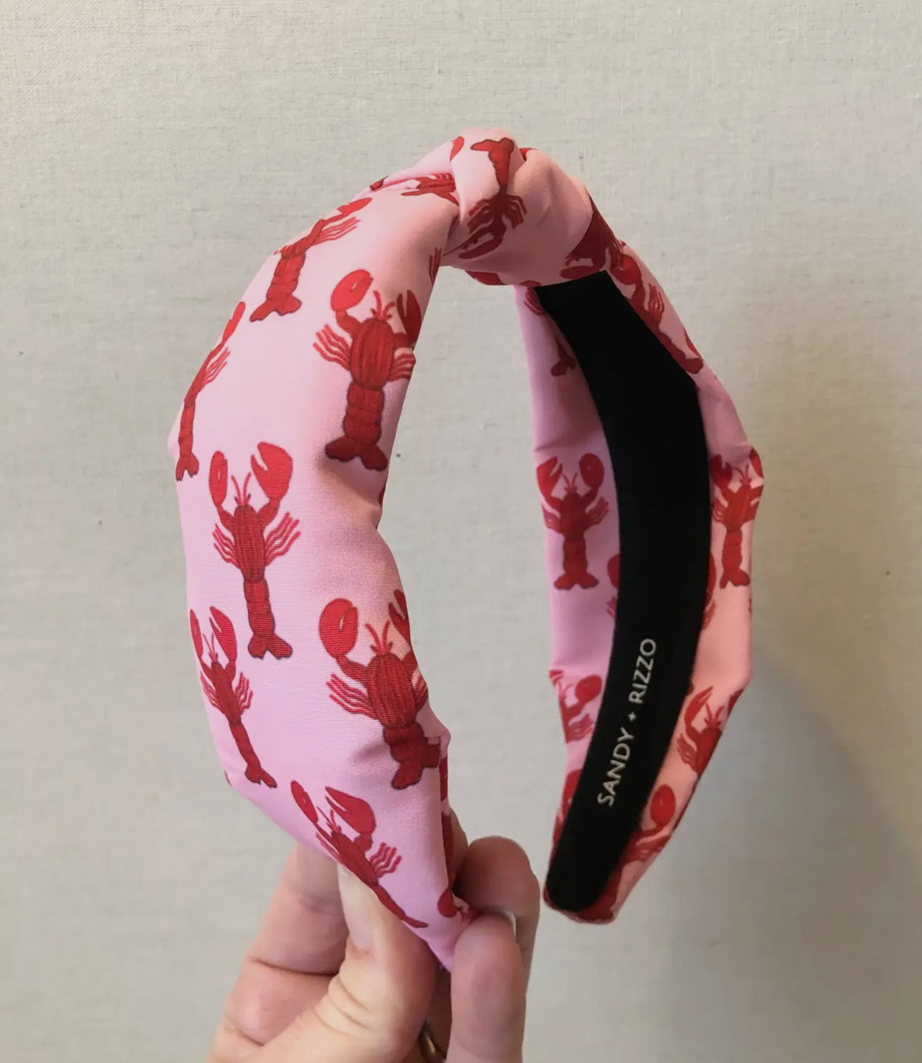 Pink Crawfish Headband