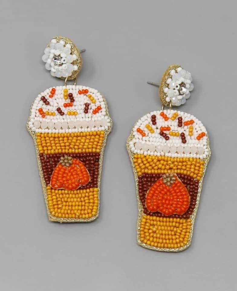 Pumpkin Spice Earrings