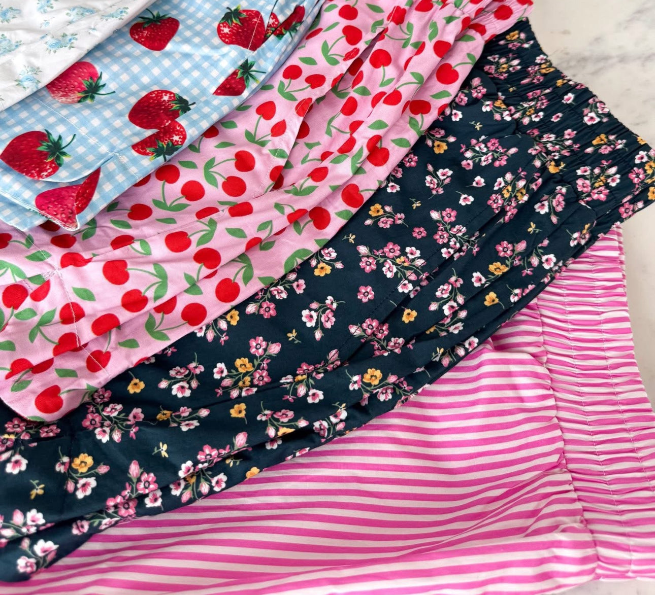 Sun & Fun printed shorts