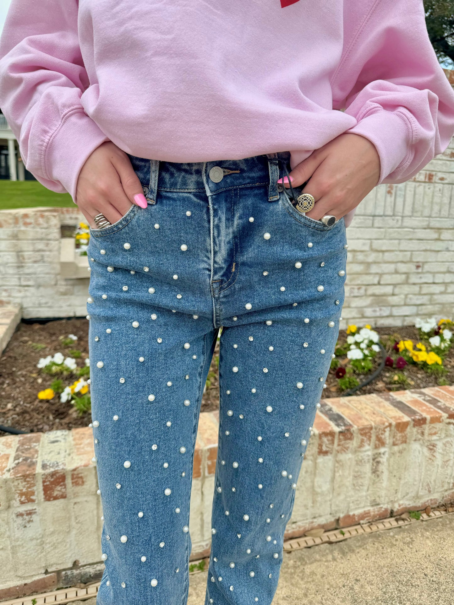 Posh Pearl Jeans