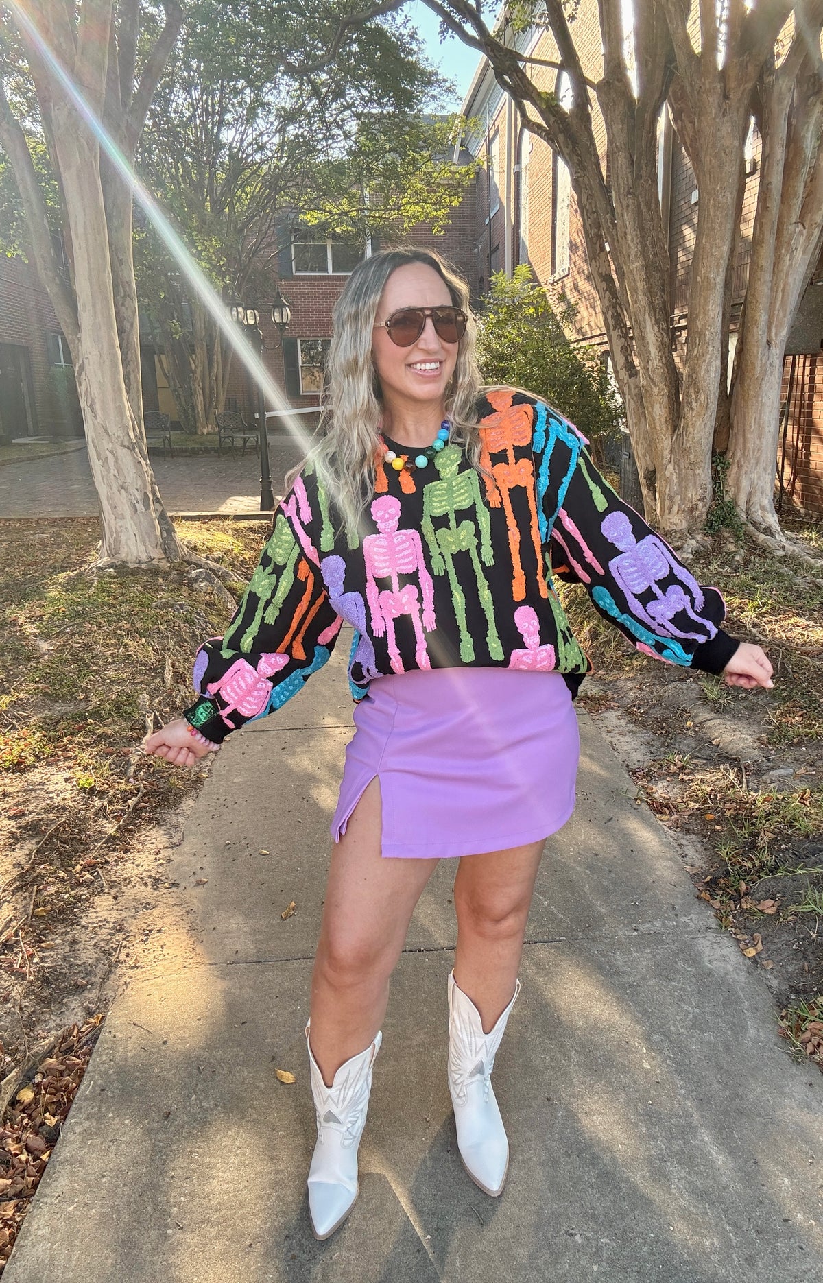 Lavender Haze Skort