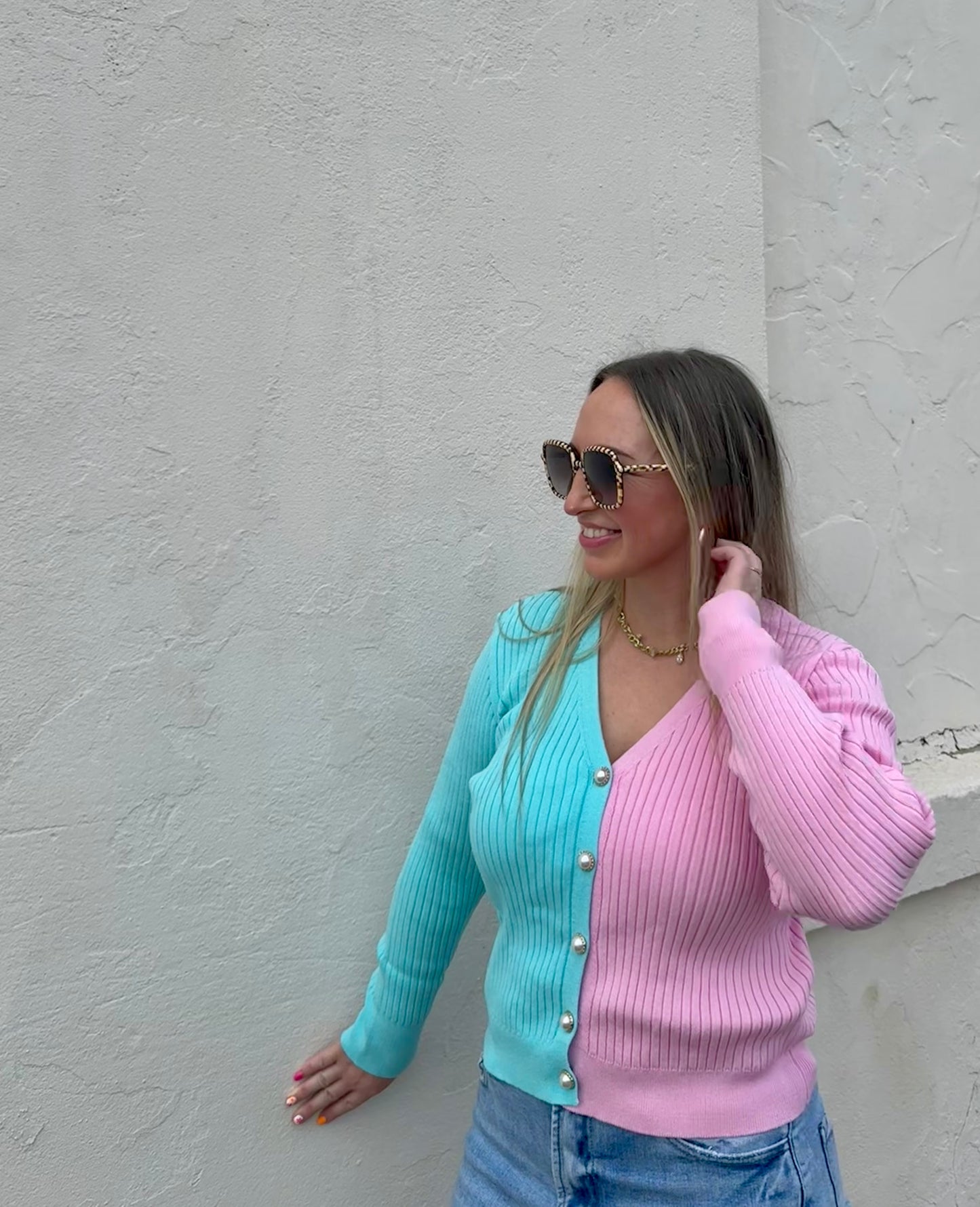 Cotton Candy Cardigan