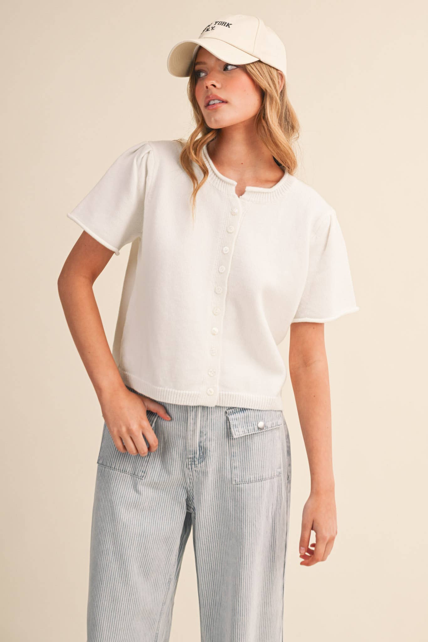 Short Sleeve Cardigan