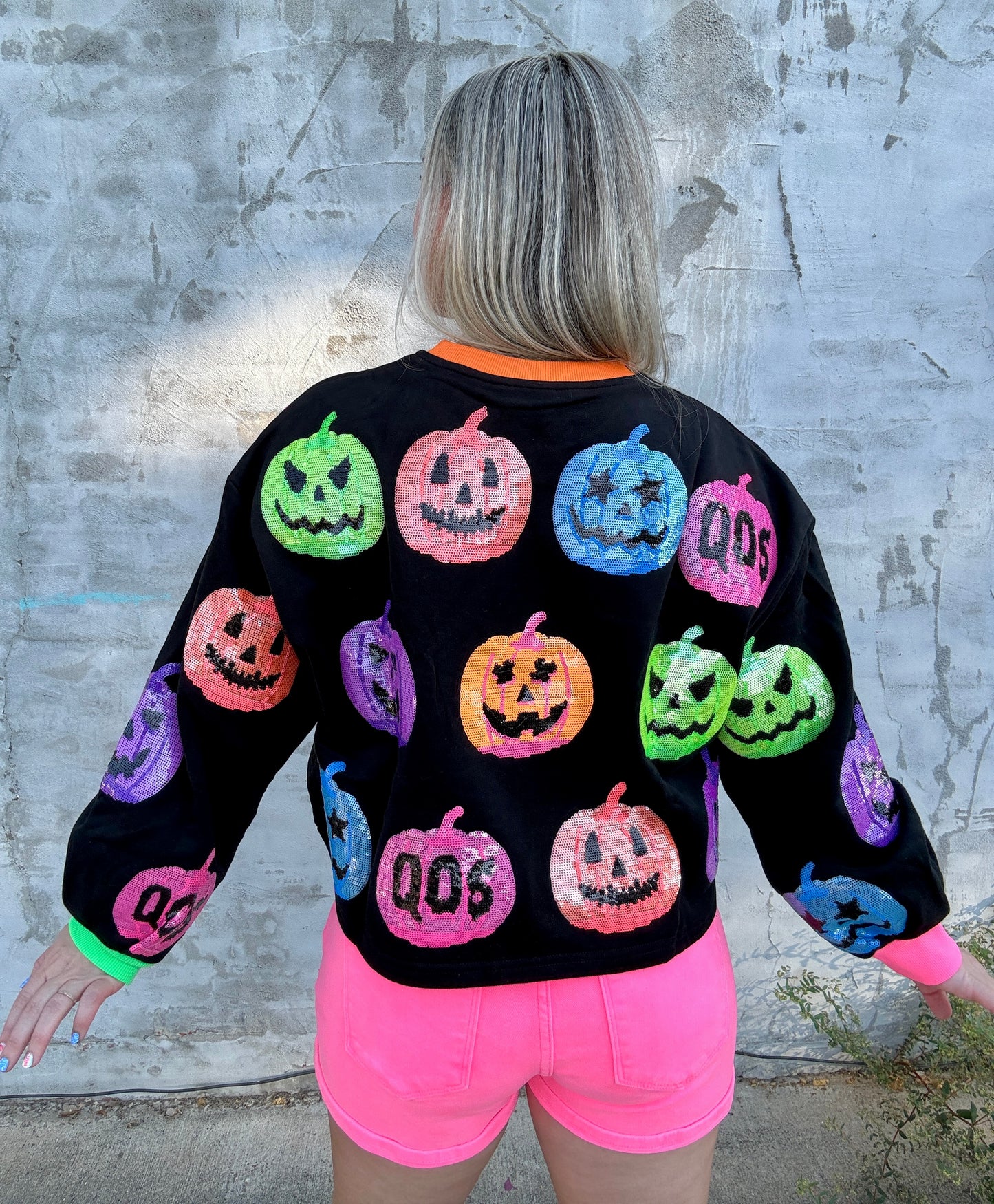 QOS Jack O Lantern Sweatshirt