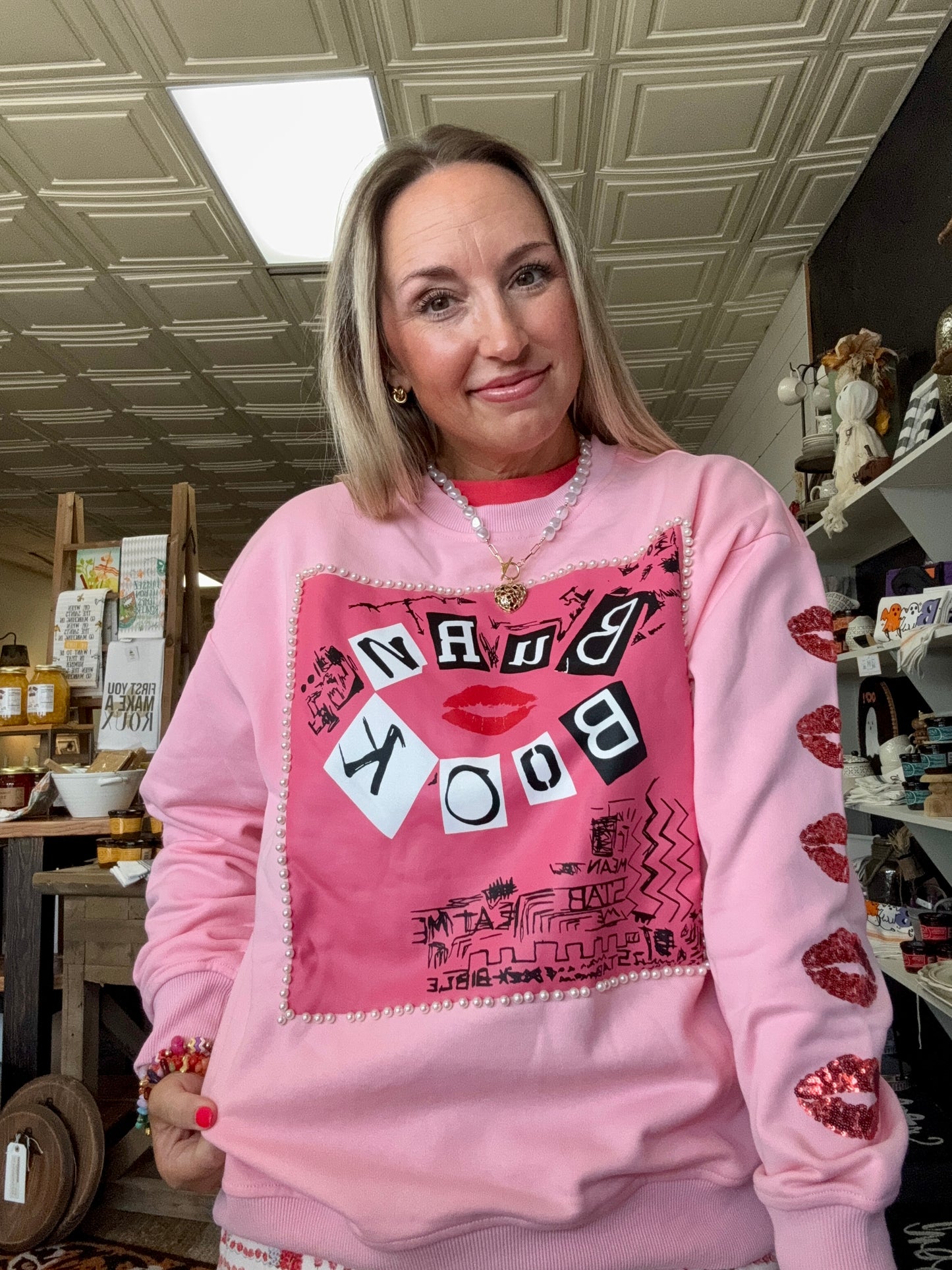 Sparkly Burn Book Sweatshirt