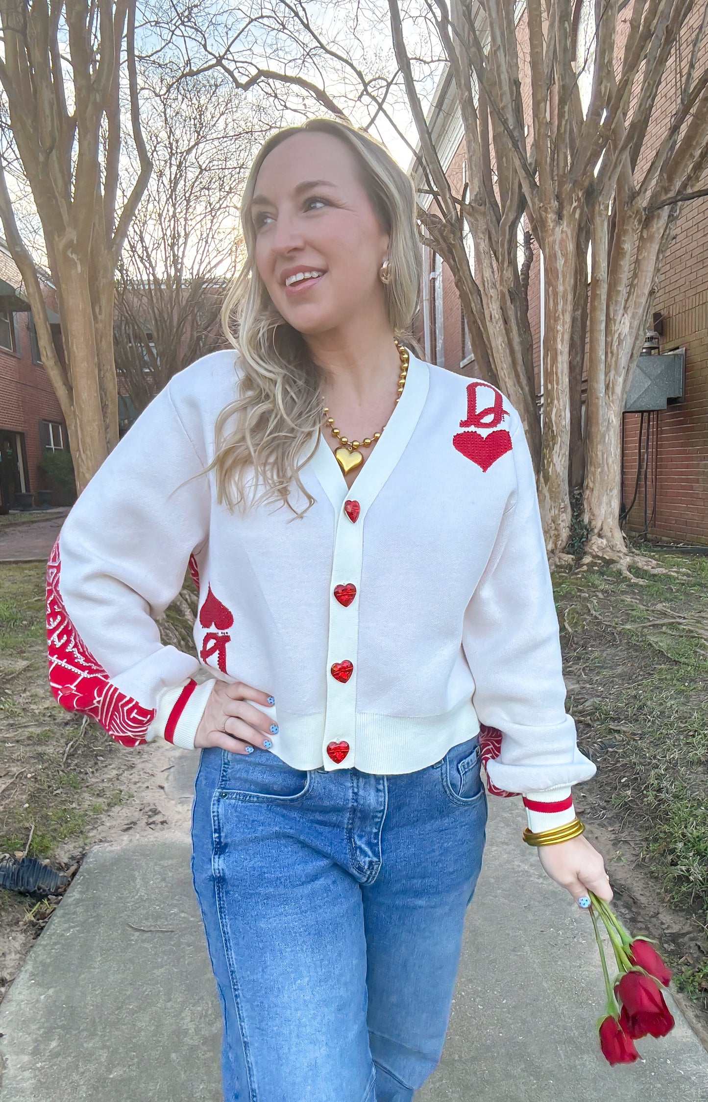 Queen of Hearts Cardigan