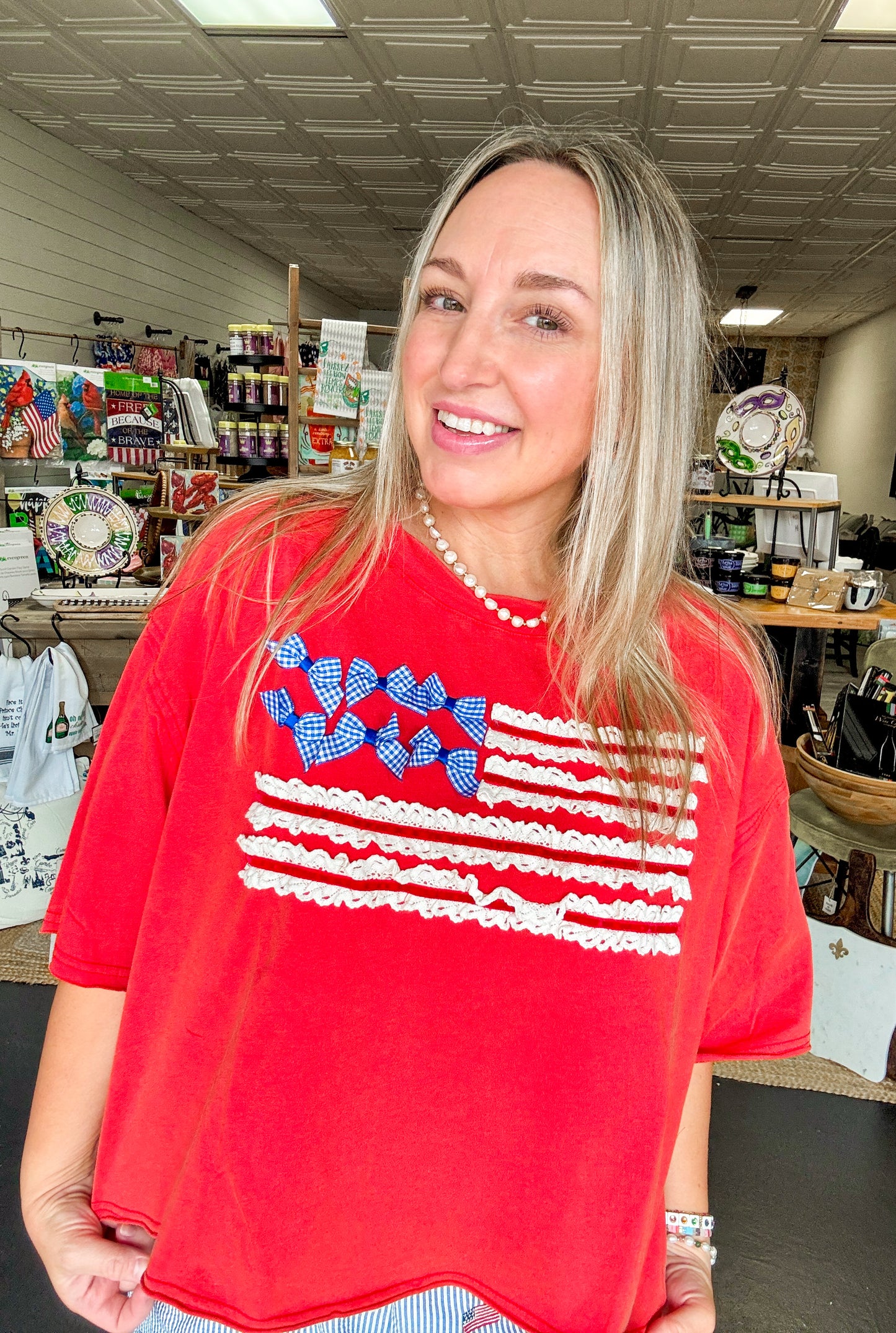 Old Glory Soft Red Tee