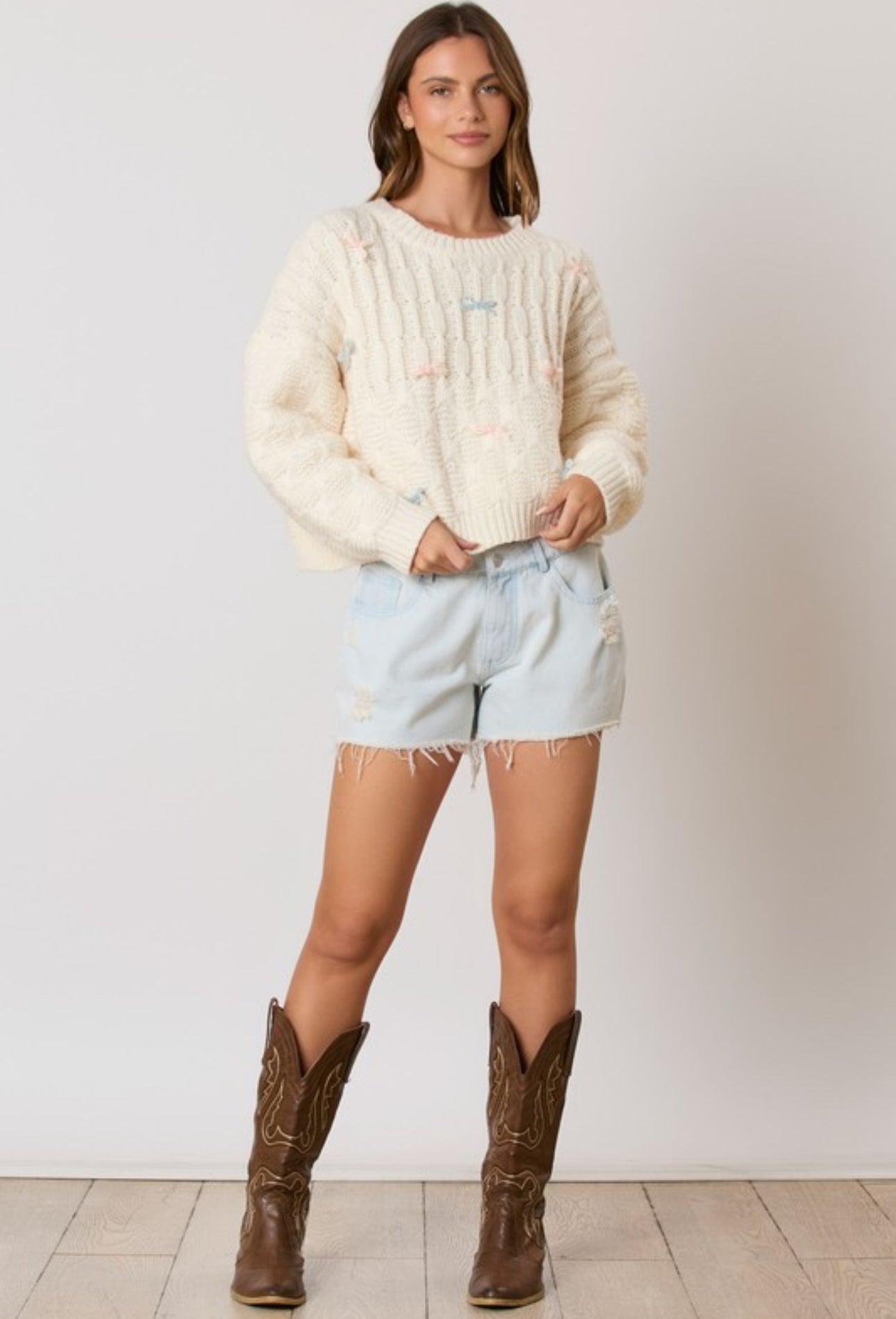 Posh Pastel Sweater