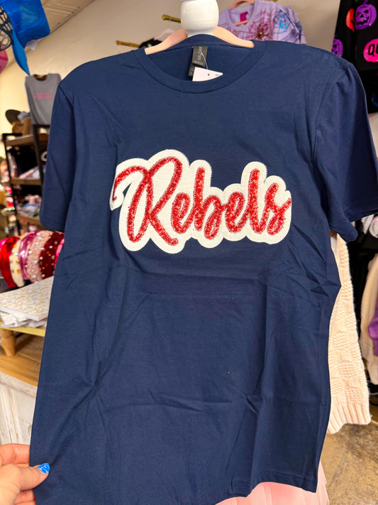 Navy Rebel Tee