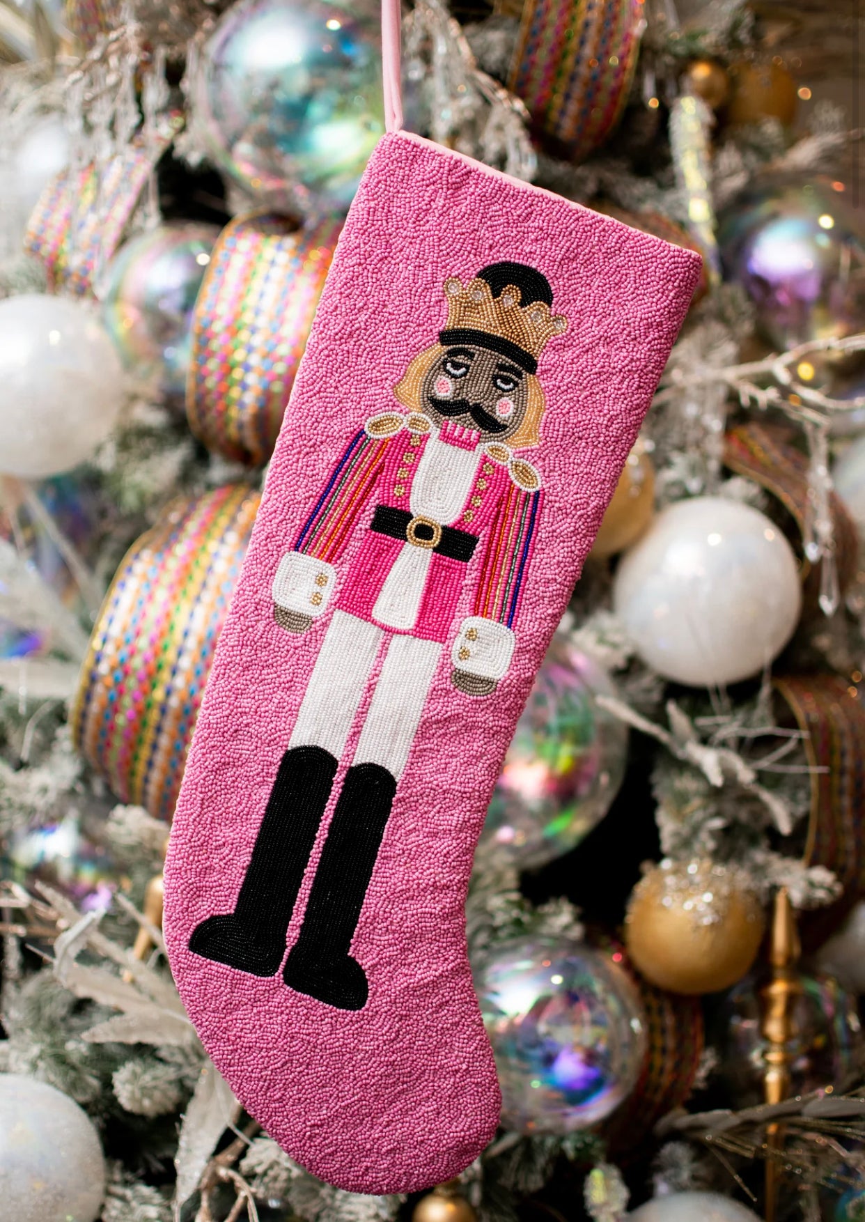 ITES x Sam Riccioli Queen of Sparkles Nutcracker Stocking