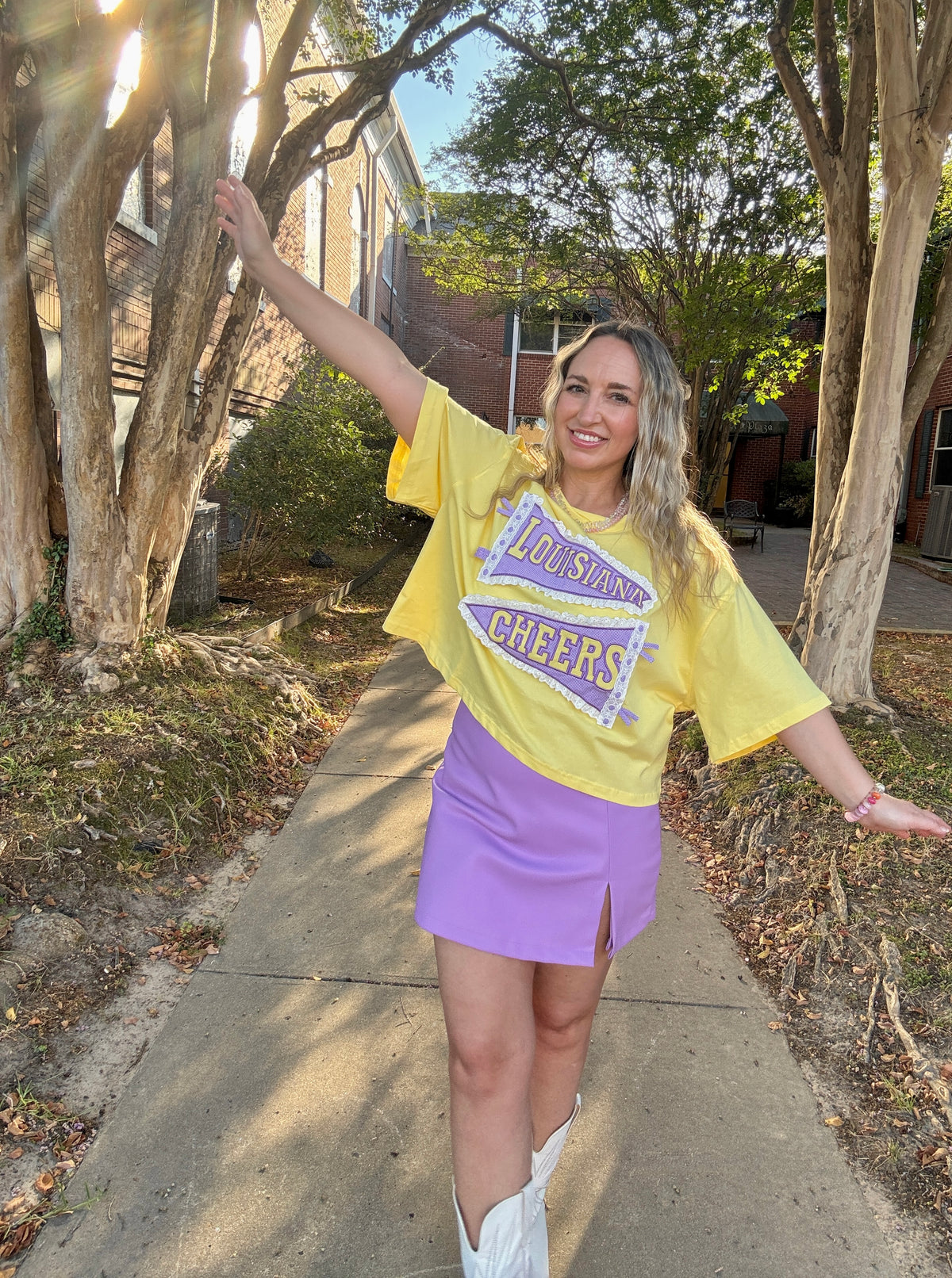 Lavender Haze Skort
