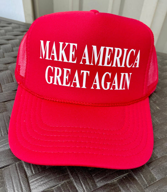 Make America Great Again Trucker Hat Preorder