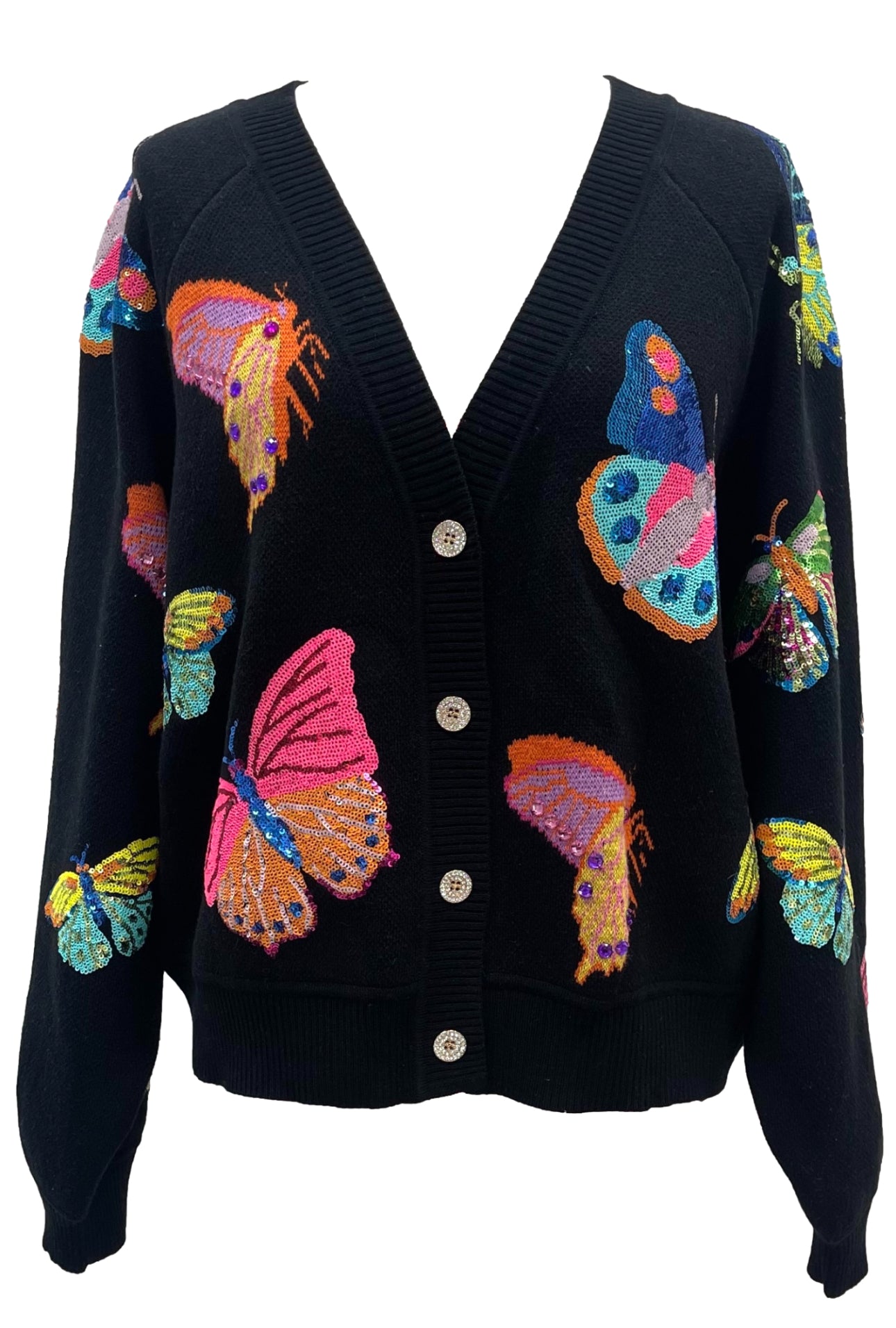 Black Butterfly Cardigan