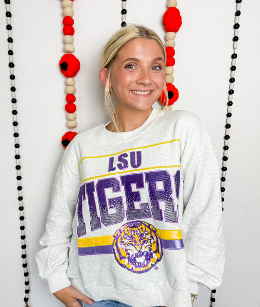 LSU Tigers Vintage Licensed Sweatshirt