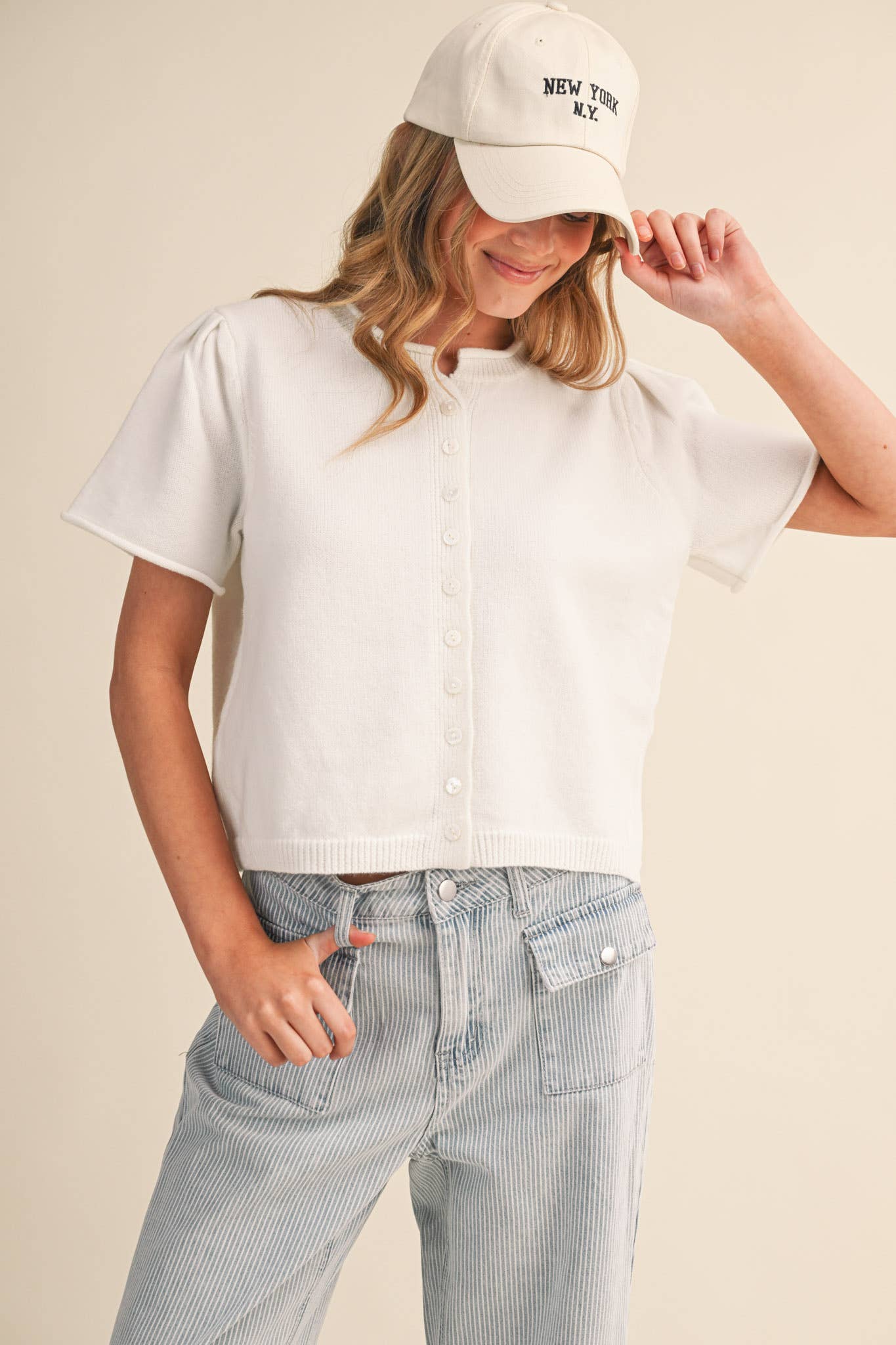 Short Sleeve Cardigan