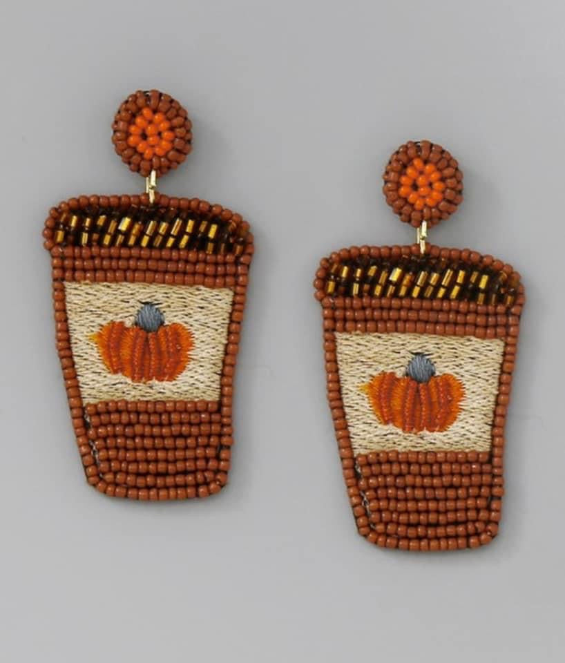 Pumpkin Spice Earrings