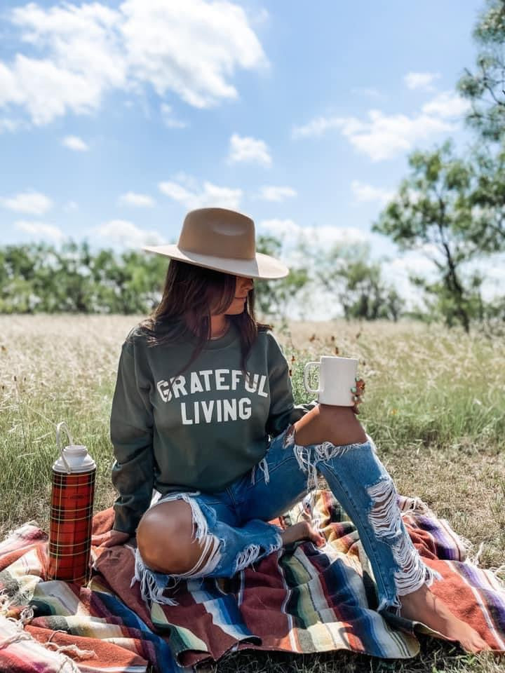 Grateful Living Sweatshirt