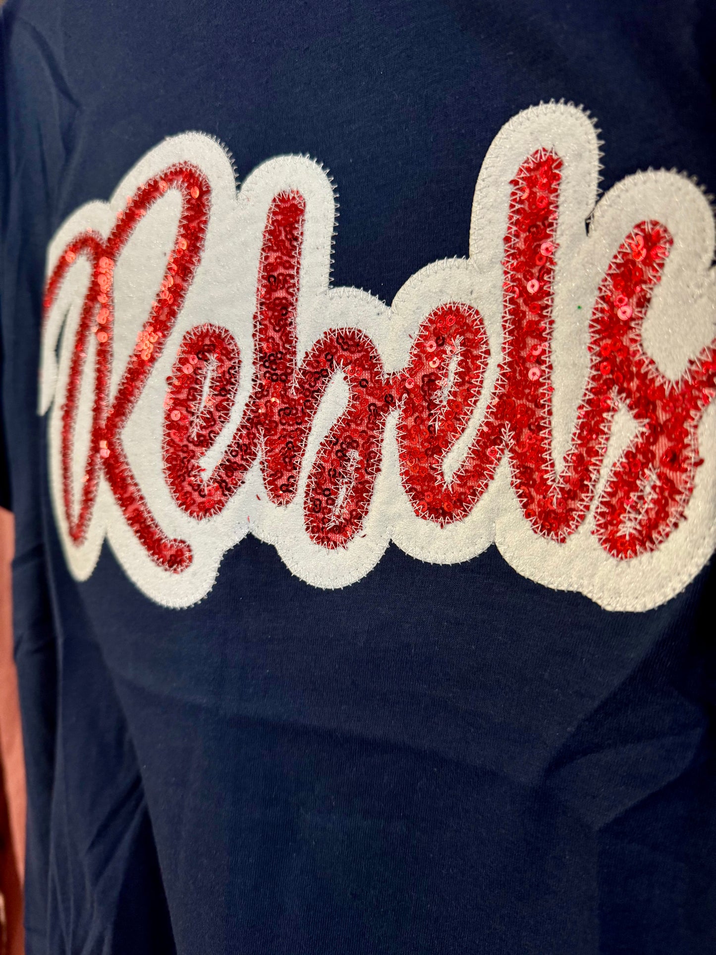 Navy Rebel Tee