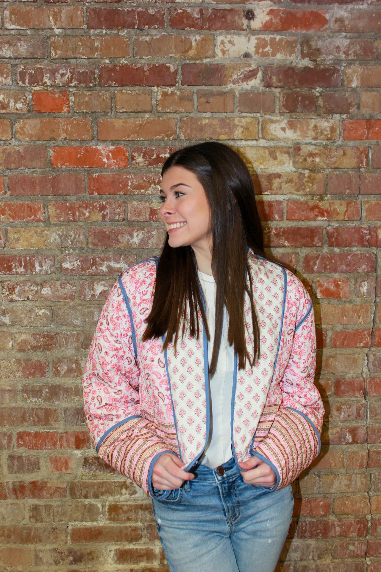 Preppy Paisley Reversible Jacket