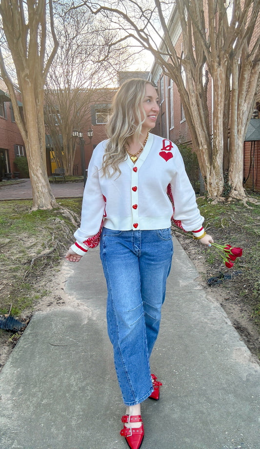 Queen of Hearts Cardigan