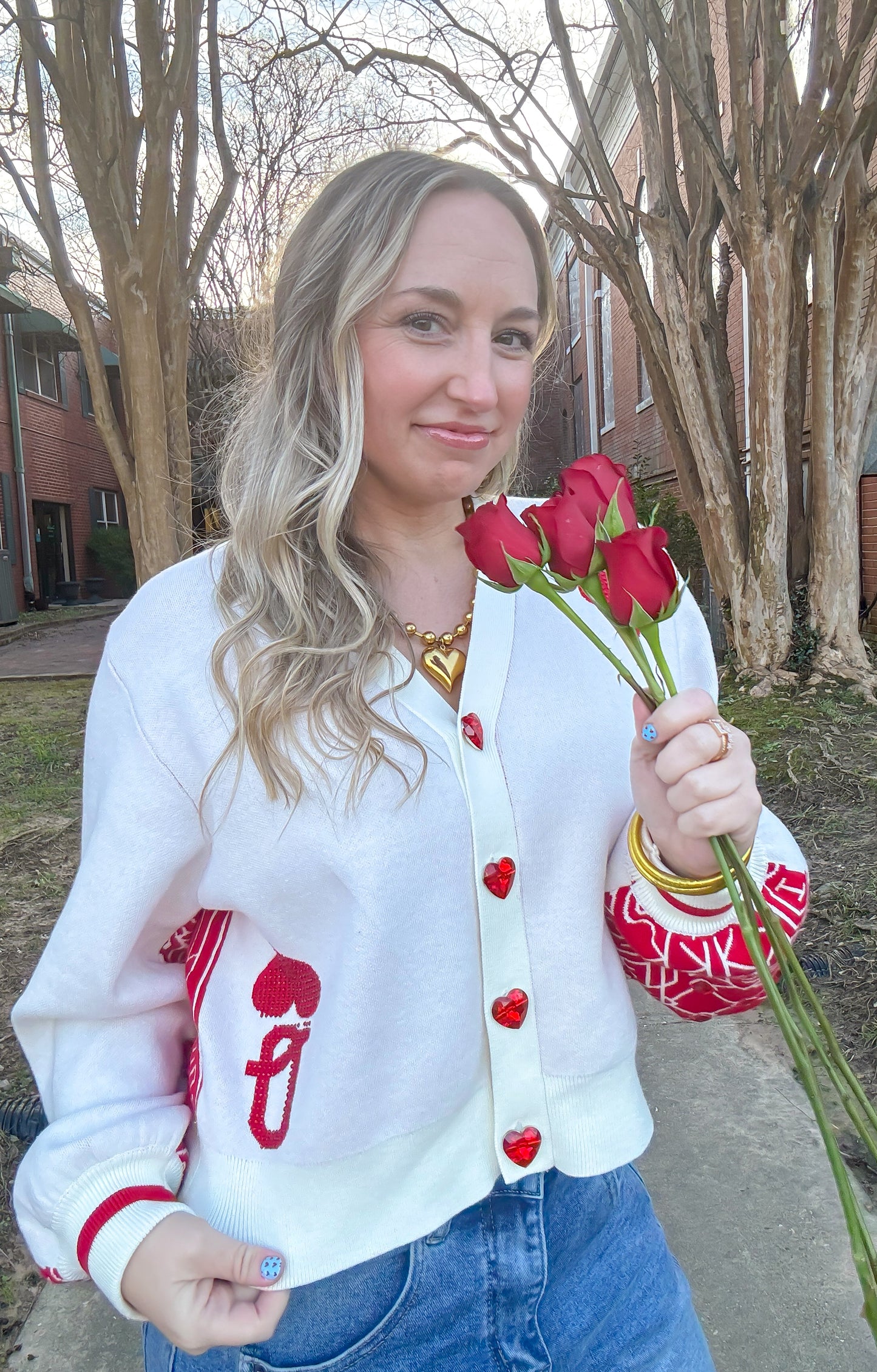 Queen of Hearts Cardigan