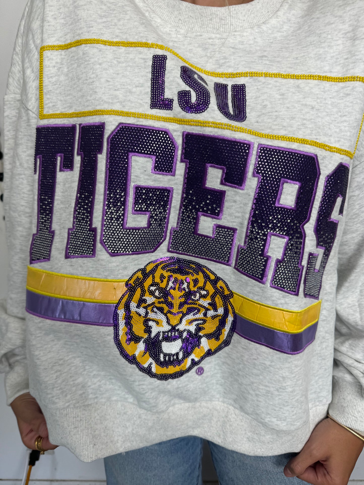 LSU Tigers Vintage Licensed Sweatshirt