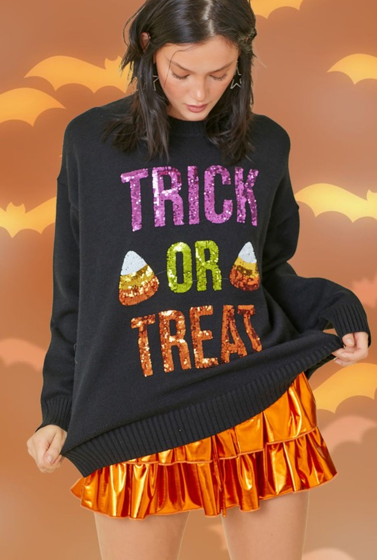 Trick or Treat Sweater