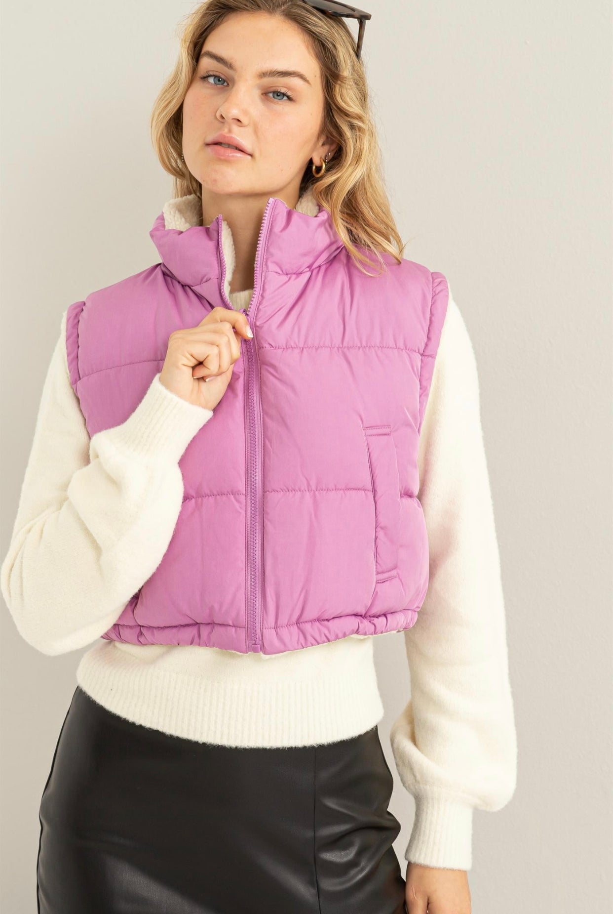 Style Freak Reversible Puffer Vest