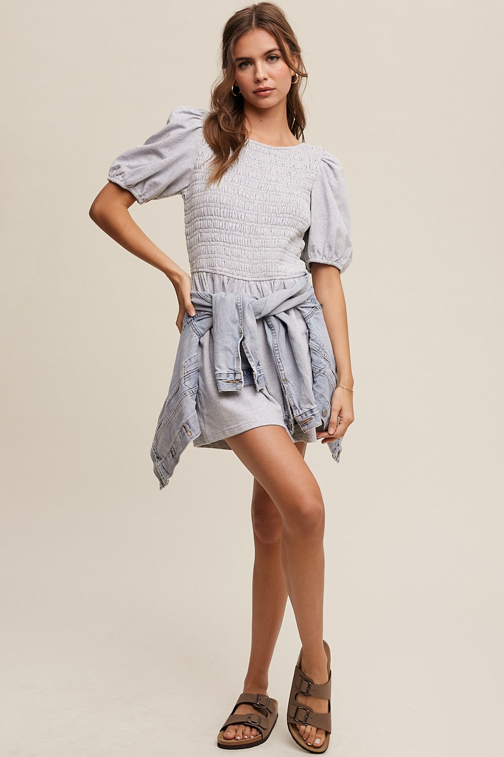 Play It Again puff sleeve romper