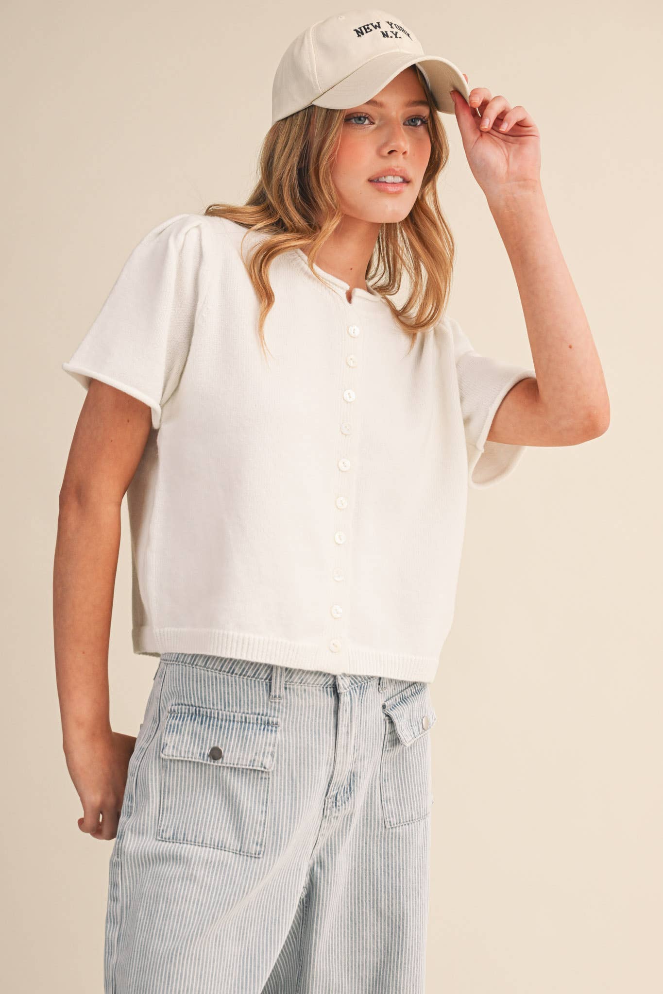 Short Sleeve Cardigan
